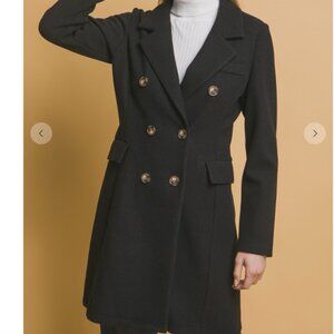 135.Double Breasted Coat